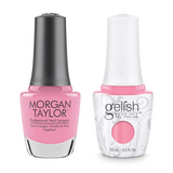 Gelish & Morgan Taylor Combo - Make You Blink Pink