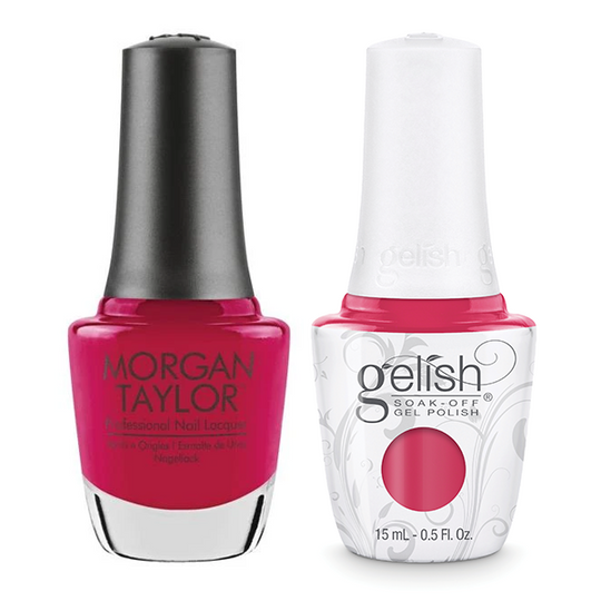 Gelish & Morgan Taylor Combo - Prettier In Pink