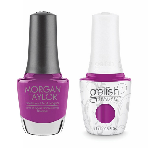 Gelish & Morgan Taylor Combo - Tahiti Hottie