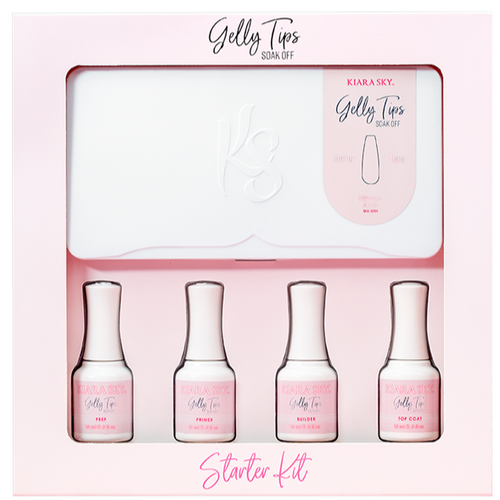 Kiara Sky - Gelly Tips Starter Kit - Almond Medium