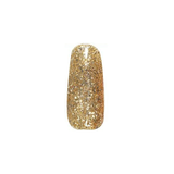 DND - Super Platinum Glitter Collection - Gold Glam 0.6 oz - #937