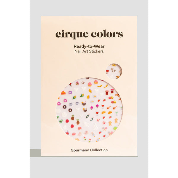 Cirque Colors - Ready-To-Wear Nail Art Stickers - Gourmand Collection