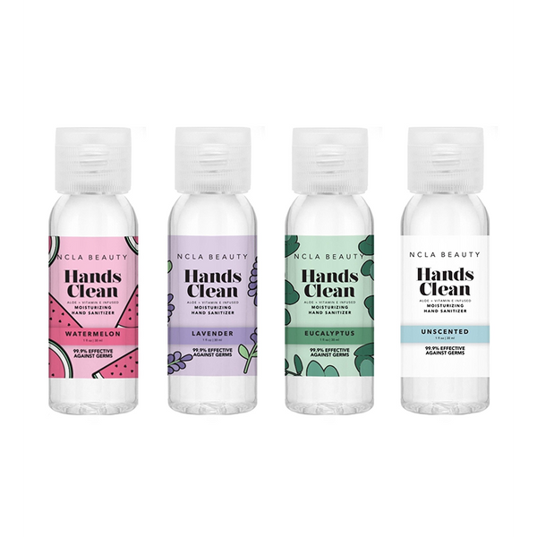 NCLA - Hands Clean Moisturizing Hand Sanitizer Combo - Variety 4-Pack