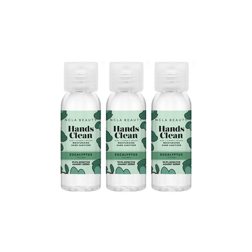 NCLA - Hands Clean Moisturizing Hand Sanitizer Combo - Eucalyptus 3-Pack