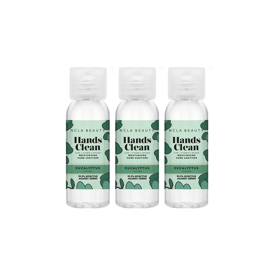 NCLA - Hands Clean Moisturizing Hand Sanitizer Combo - Eucalyptus 3-Pack