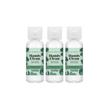 NCLA - Hands Clean Moisturizing Hand Sanitizer Combo - Unscented 3-Pack