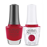Gelish & Morgan Taylor Combo - Hot Rod Red