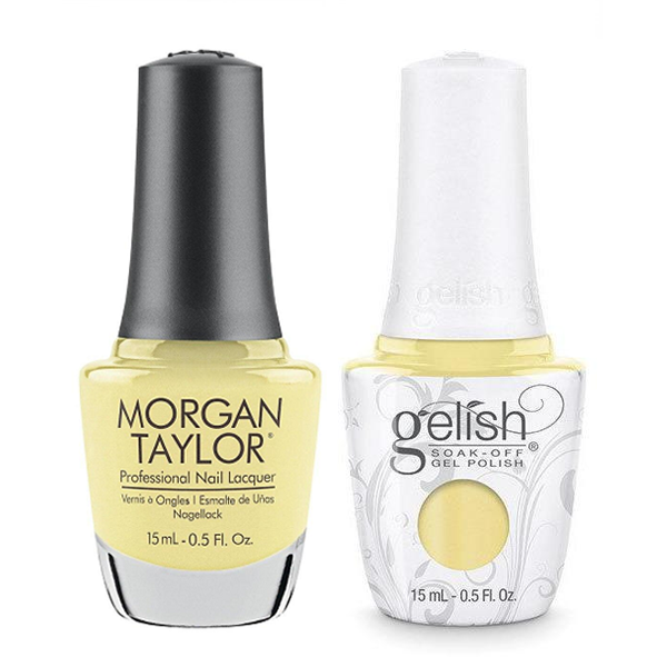 Gelish & Morgan Taylor Combo - Let Down Your Hair