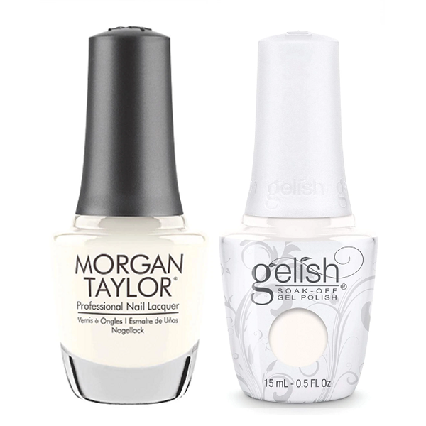 Gelish & Morgan Taylor Combo - Sheek White