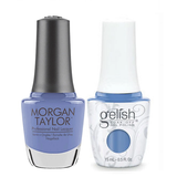 Gelish & Morgan Taylor Combo - Up In The Blue