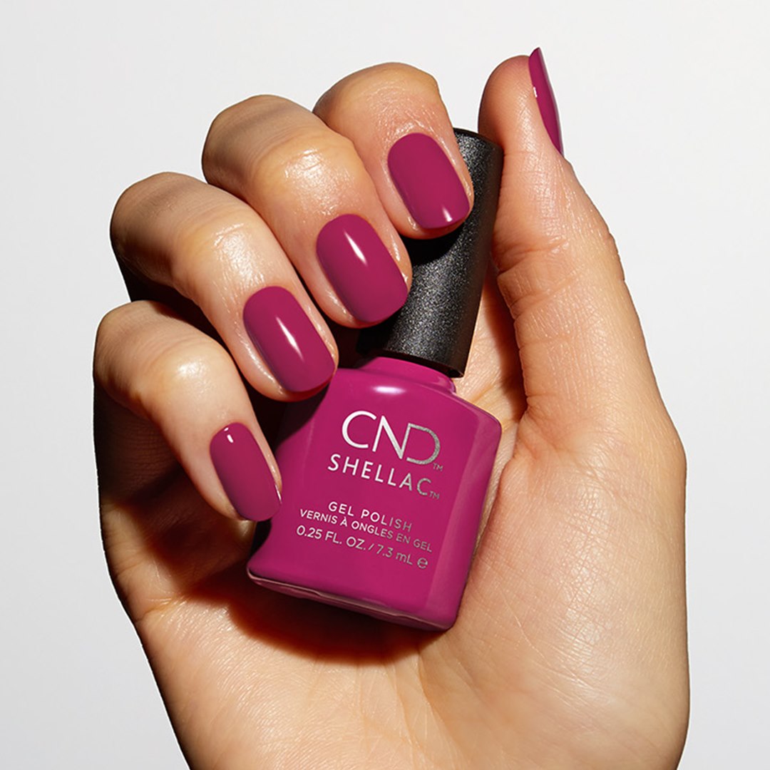 CND - Shellac How Merlot (0.25 oz) – Sleek Nail