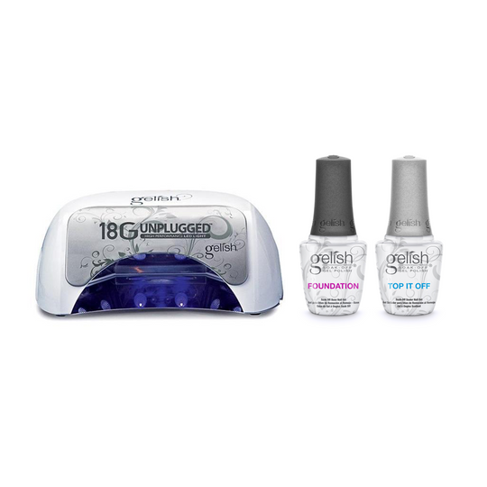 Gelish - LED 18G Light UNPLUGGED Gel Kit