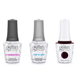 Harmony Gelish Combo - Base, Top & A Little Naughty