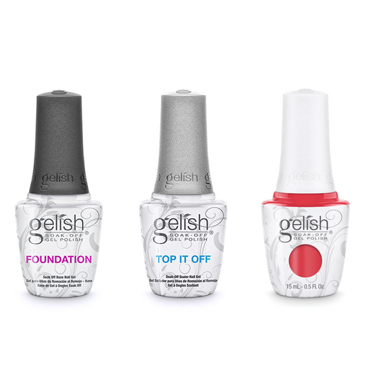 Gelish Combo - Base, Top & A Petal For Your Thoughts