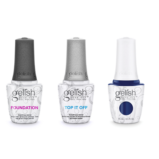 Gelish Combo - Base, Top & After Dark