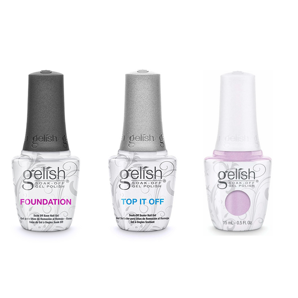 Harmony Gelish Combo - Base, Top & All The Queen's Bing