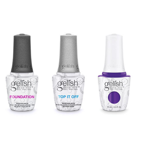 Harmony Gelish Combo - Base, Top & Anime-zing Color!