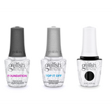 Harmony Gelish Combo - Base, Top & Black Shadow