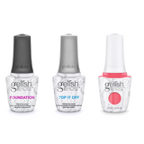 Harmony Gelish Combo - Base, Top & Brights Have More Fun