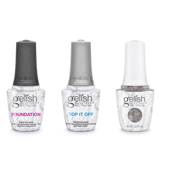 Gelish Combo - Base, Top & Chain Reaction