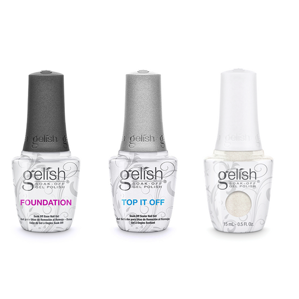 Harmony Gelish Combo - Base, Top & Champagne