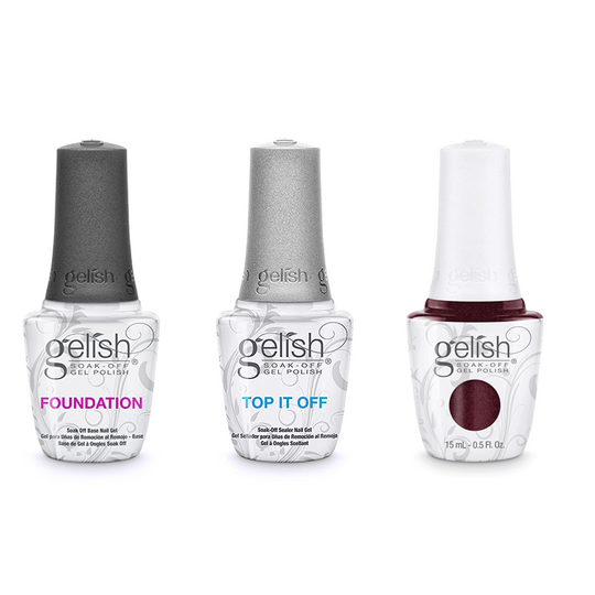 Gelish Combo - Base, Top & Figure 8s & Heartbreaks