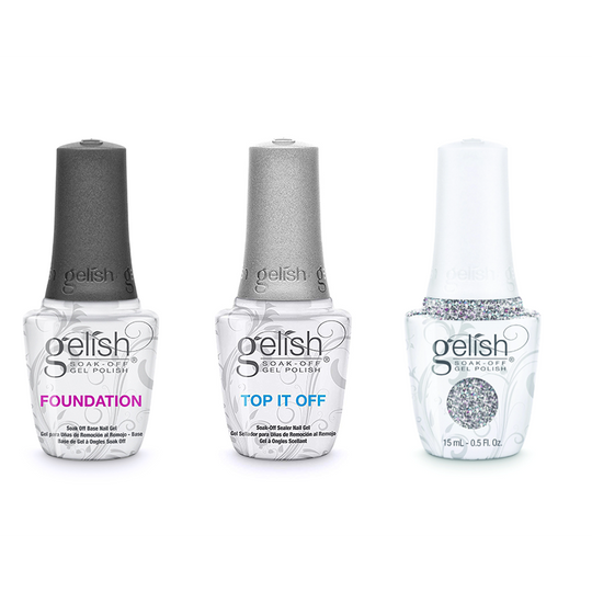 Gelish Combo - Base, Top & Girls' Night Out