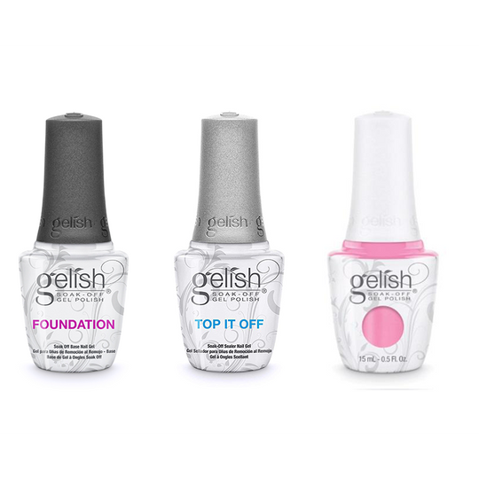 Gelish Combo - Base, Top & Go Girl