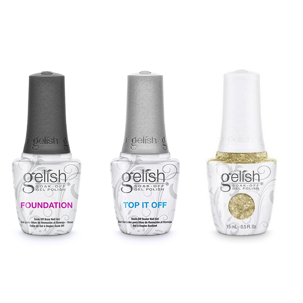 Harmony Gelish Combo - Base, Top & Grand Jewels