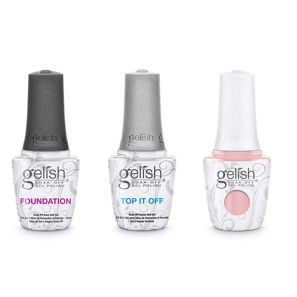 Harmony Gelish Combo - Base, Top & I Feel Flower-ful