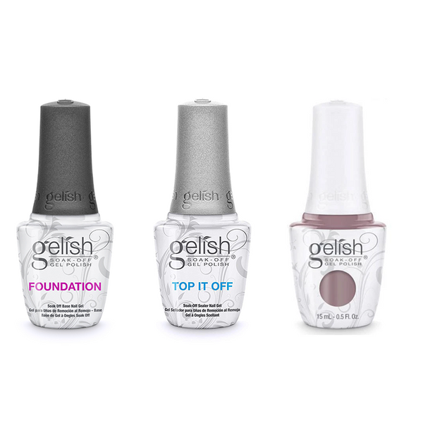 Harmony Gelish Combo - Base, Top & I Or-chid You Not