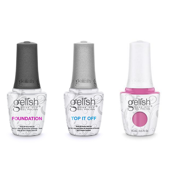 Harmony Gelish Combo - Base, Top & It's A Lily