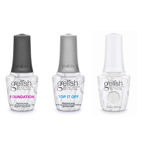 Harmony Gelish Combo - Base, Top & Izzy Wizzy Let's Get Busy
