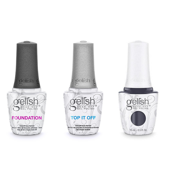 Harmony Gelish Combo - Base, Top & Jet Set