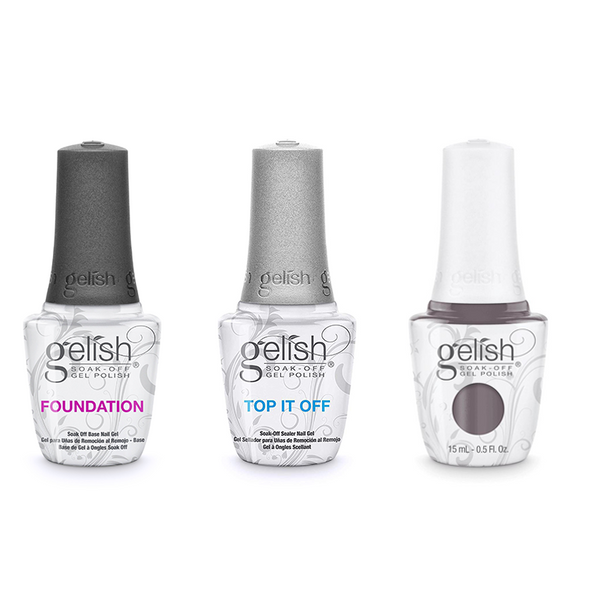 Harmony Gelish Combo - Base, Top & Let's Hit The Bunny Slopes