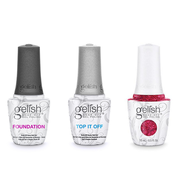 Harmony Gelish Combo - Base, Top & Life Of The Party