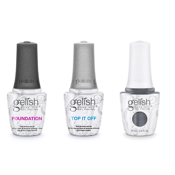 Harmony Gelish Combo - Base, Top & Midnight Caller