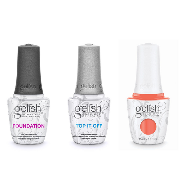 Harmony Gelish Combo - Base, Top & Rockin' The Reef