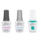 Harmony Gelish Combo - Base, Top & Rub Me The Sarong Way