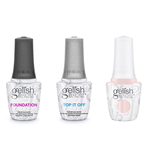 Harmony Gelish Combo - Base, Top & Sheer & Silk