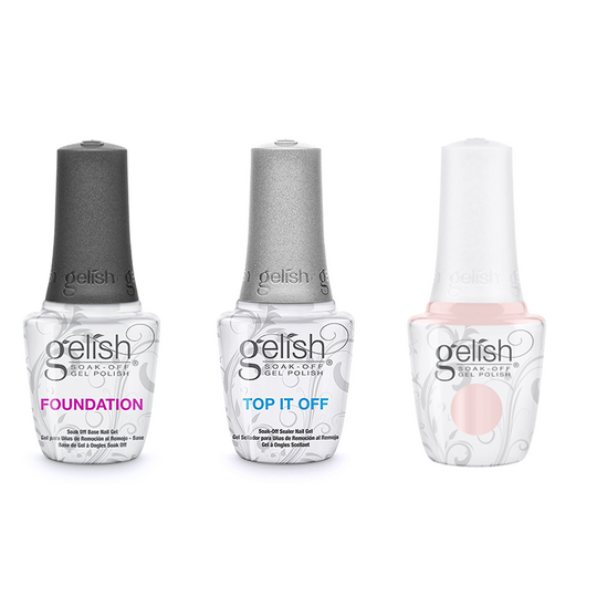Gelish Combo - Base, Top & Sheer & Silk