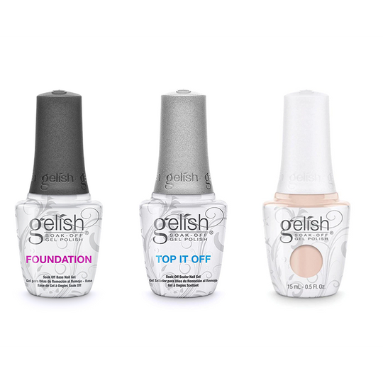 Gelish Combo - Base, Top & Simply Irresistible