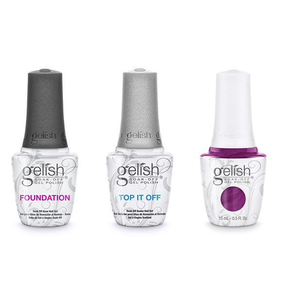 Harmony Gelish Combo - Base, Top & Star Burst