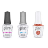 Harmony Gelish Combo - Base, Top & Sunrise And The City