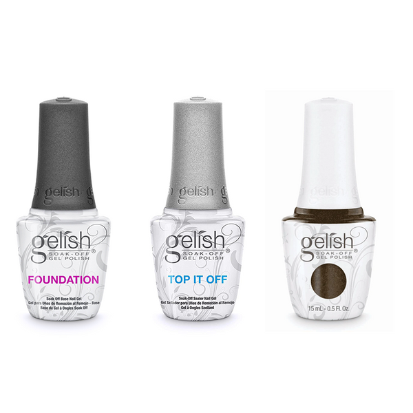 Harmony Gelish Combo - Base, Top & Sweet Chocolate