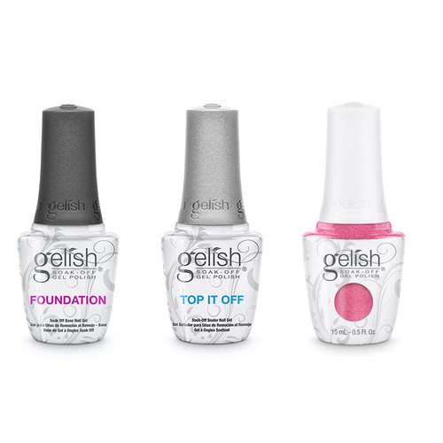 Harmony Gelish Combo - Base, Top & Tutti Frutti