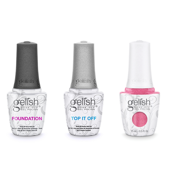 Harmony Gelish Combo - Base, Top & Tutti Frutti