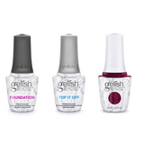 Harmony Gelish Combo - Base, Top & You're So Elf-Centered