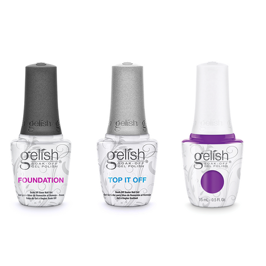 Gelish Combo - Base, Top & You Glare I Glow