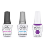 Harmony Gelish Combo - Base, Top & You Glare I Glow